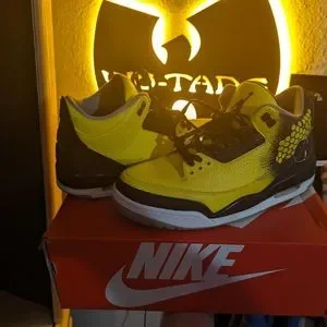 Jordan | Shoes | Custom Wutang Clan Air Jordan 3s | Poshmark display picture 1